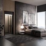 villa asansoru otomatik kapili